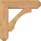 Ekena Millwork Imperial Craftsman Smooth Bracket w/ Offset Brace, Western Red Cedar, 7 1/2"W x 28"D x 28"H BKT0806X28X28IMP04SWR - alternate 3